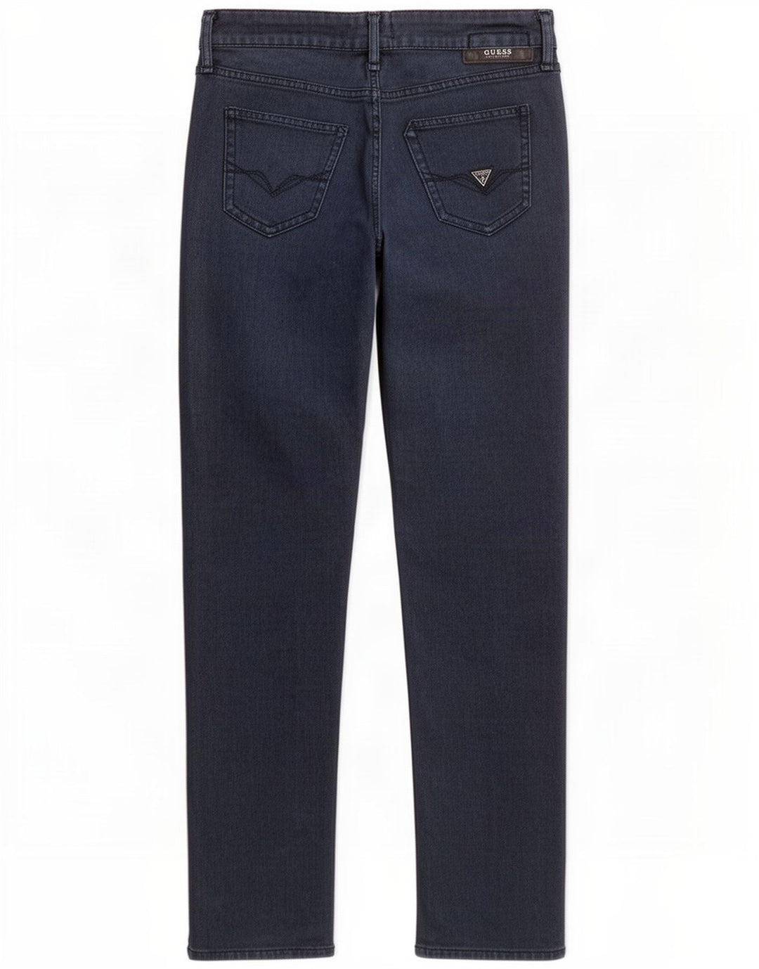 Guess Slim Chino-bukser til mænd W29 L32 Marineblå polyester