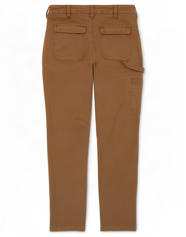 Fat Face Herre Slim Cargo Bukser W34 L34 Beige Bomuld