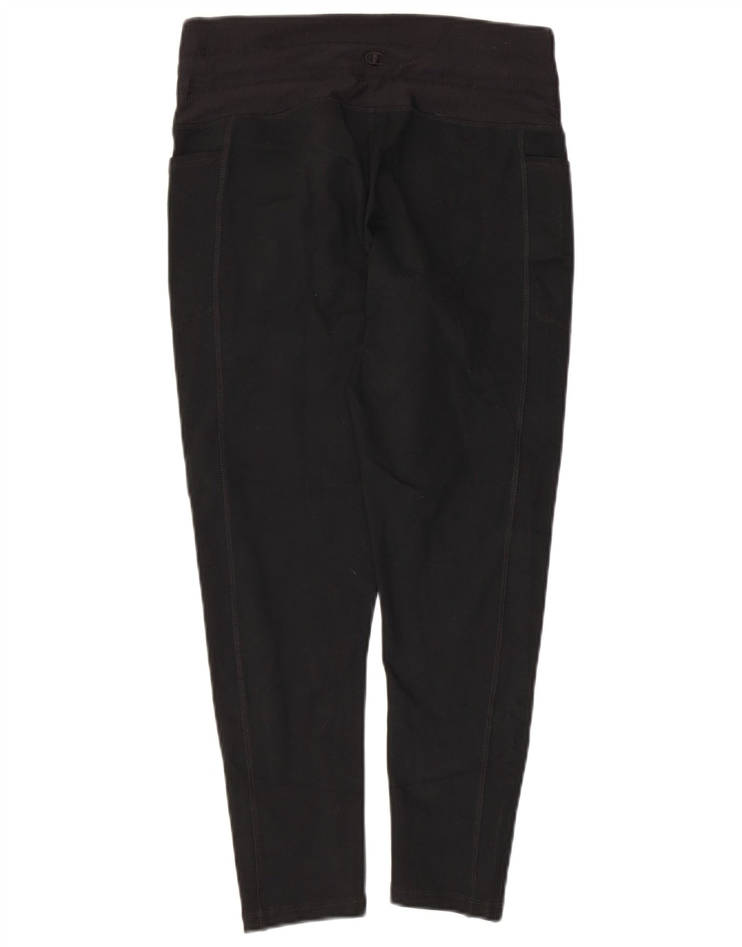 CHAMPION Dame Capri Leggings UK 14 Large Black Polyester