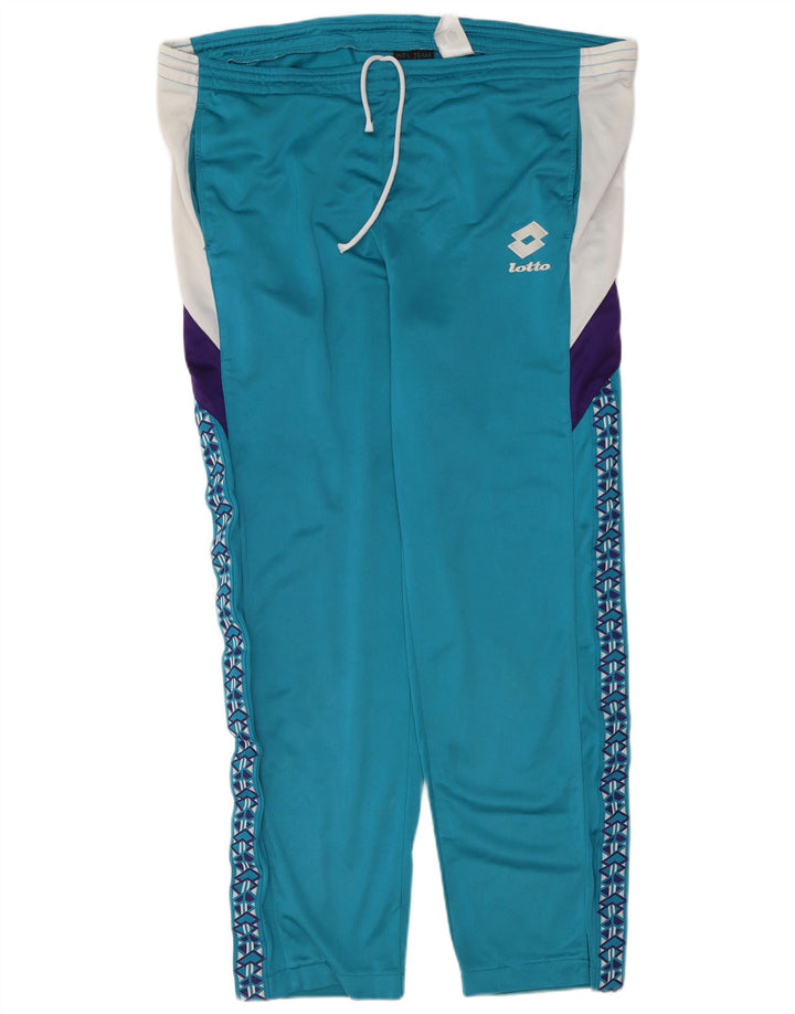 Lotto Herre grafisk hel træningsdragt XL Blå Colourblock Polyester