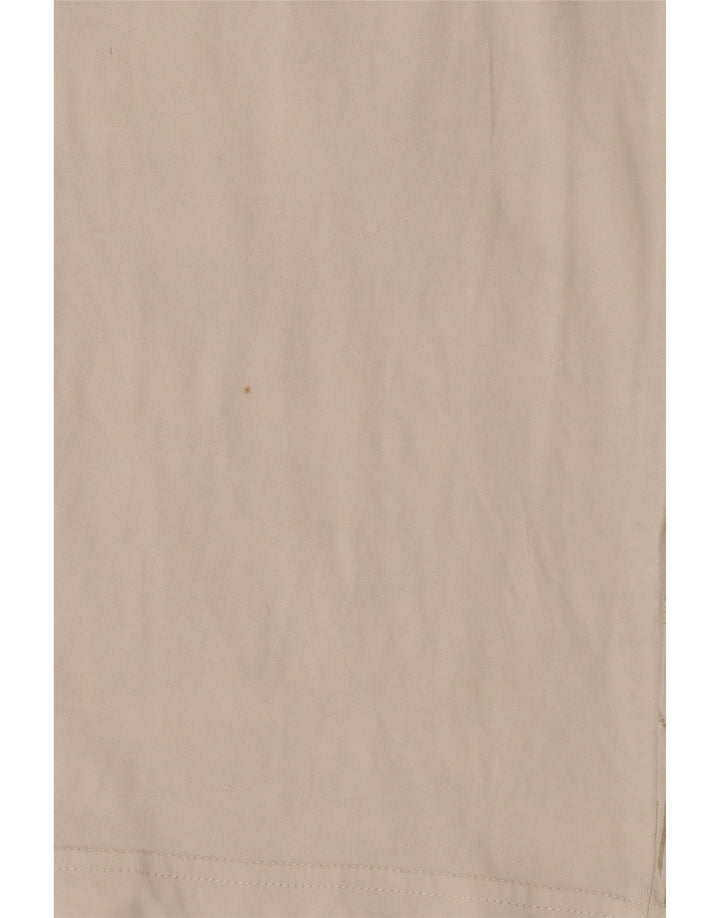 Puma Herre grafisk T-shirt Top Medium Hvid Geometrisk Bomuld