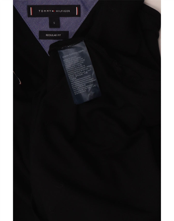 Tommy Hilfiger Herre poloshirt Lille sort bomuld