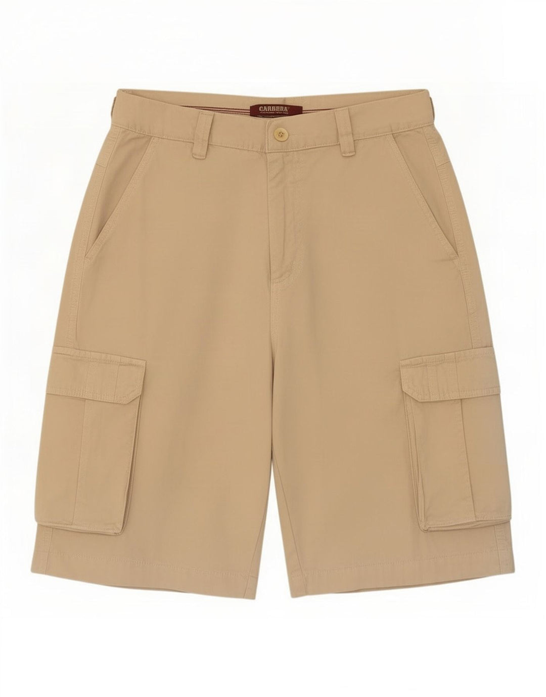 Carrera Herre Cargo Shorts IT 46 Small W28 Beige Bomuld