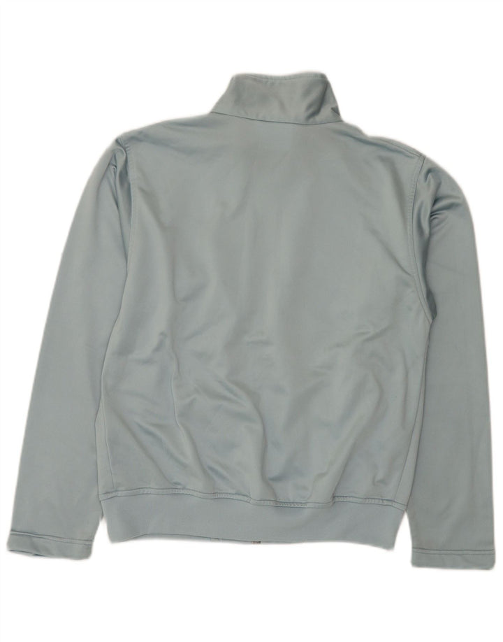 Kappa Pige Træningsdragt Topjakke 9-10 År Stor Blå Polyester