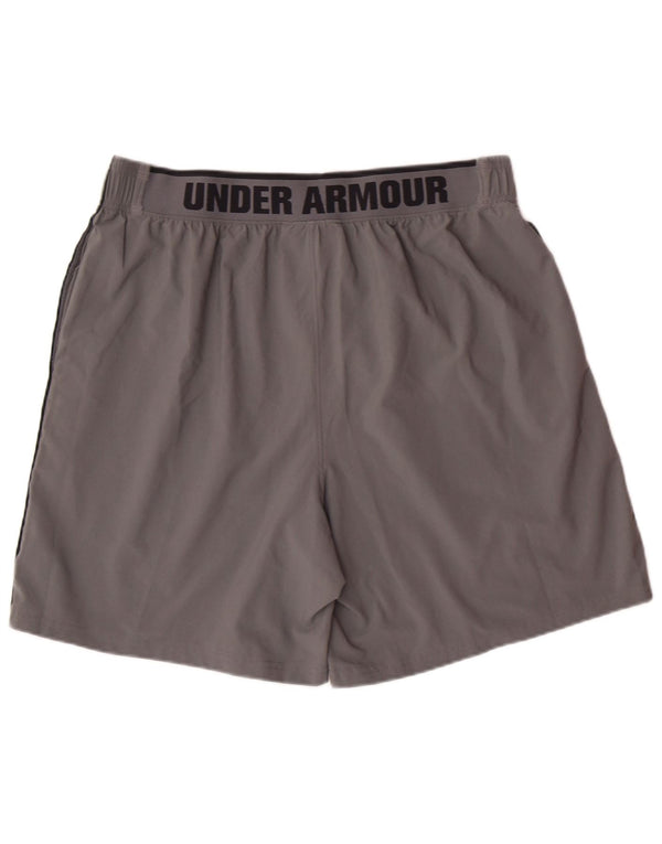 UNDER ARMOUR Herre grafiske sportsshorts XL Grå