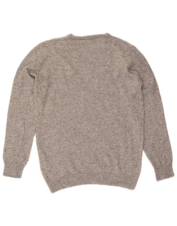 Guess trøje med rund hals til mænd Medium Grå Flecked Viscose