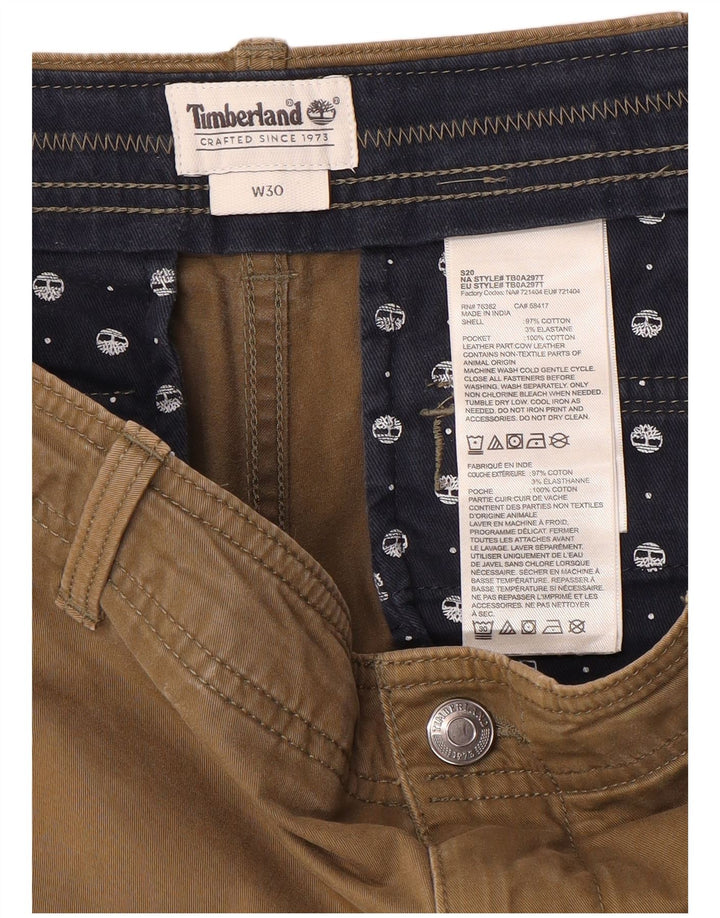 Timberland Herre Cargo Shorts W30 Medium Beige Bomuld