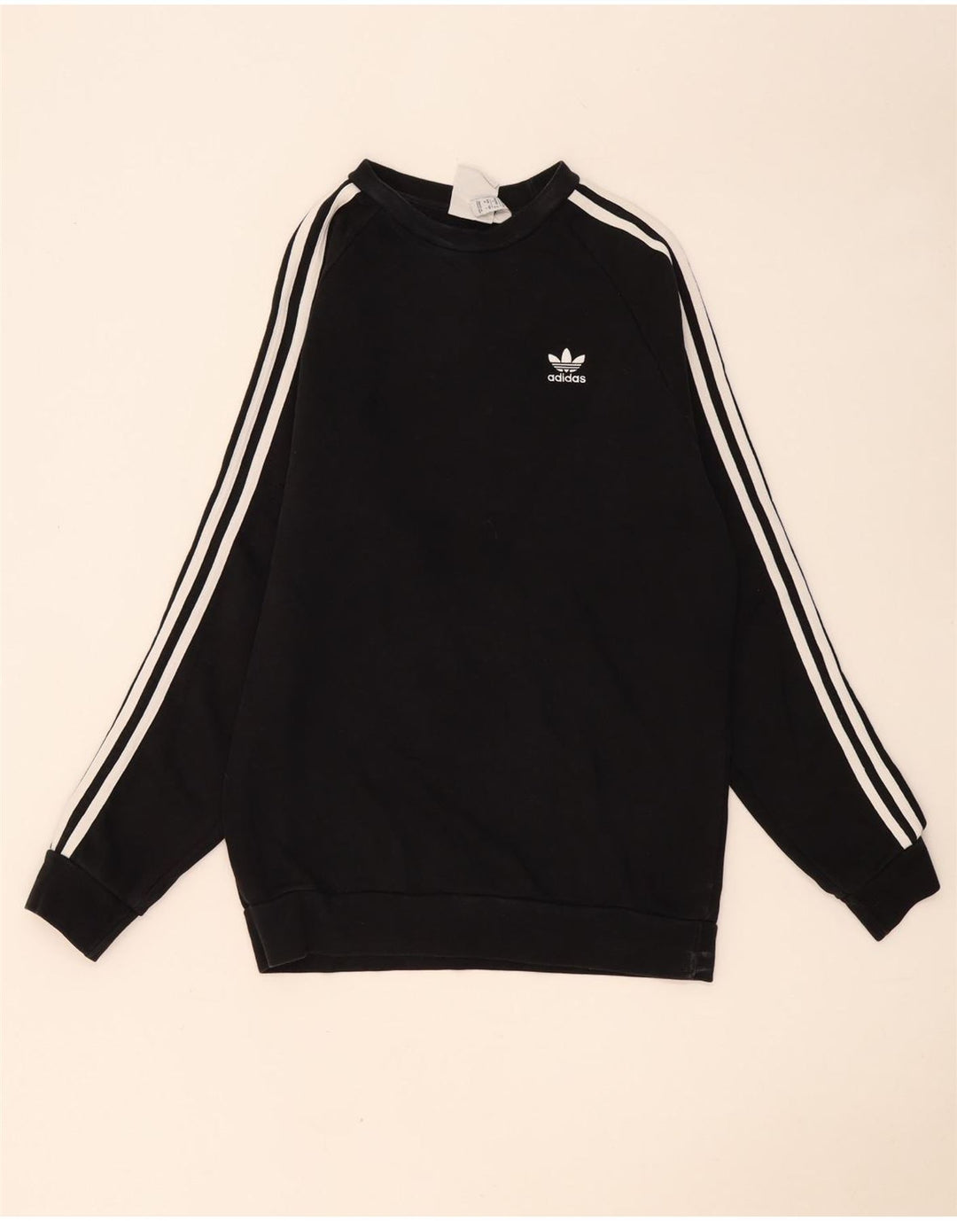 Adidas Sweatshirt til mænd, lille sort bomuld
