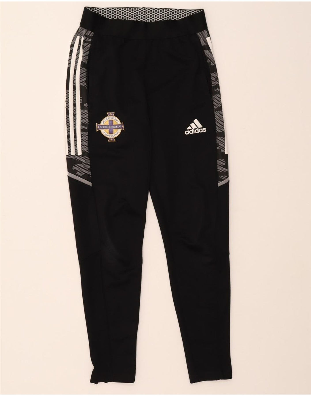 ADIDAS Womens Tracksuit Trousers UK 6 XS  Black Polyester Vintage Adidas and Second-Hand Adidas from Messina Hembry 