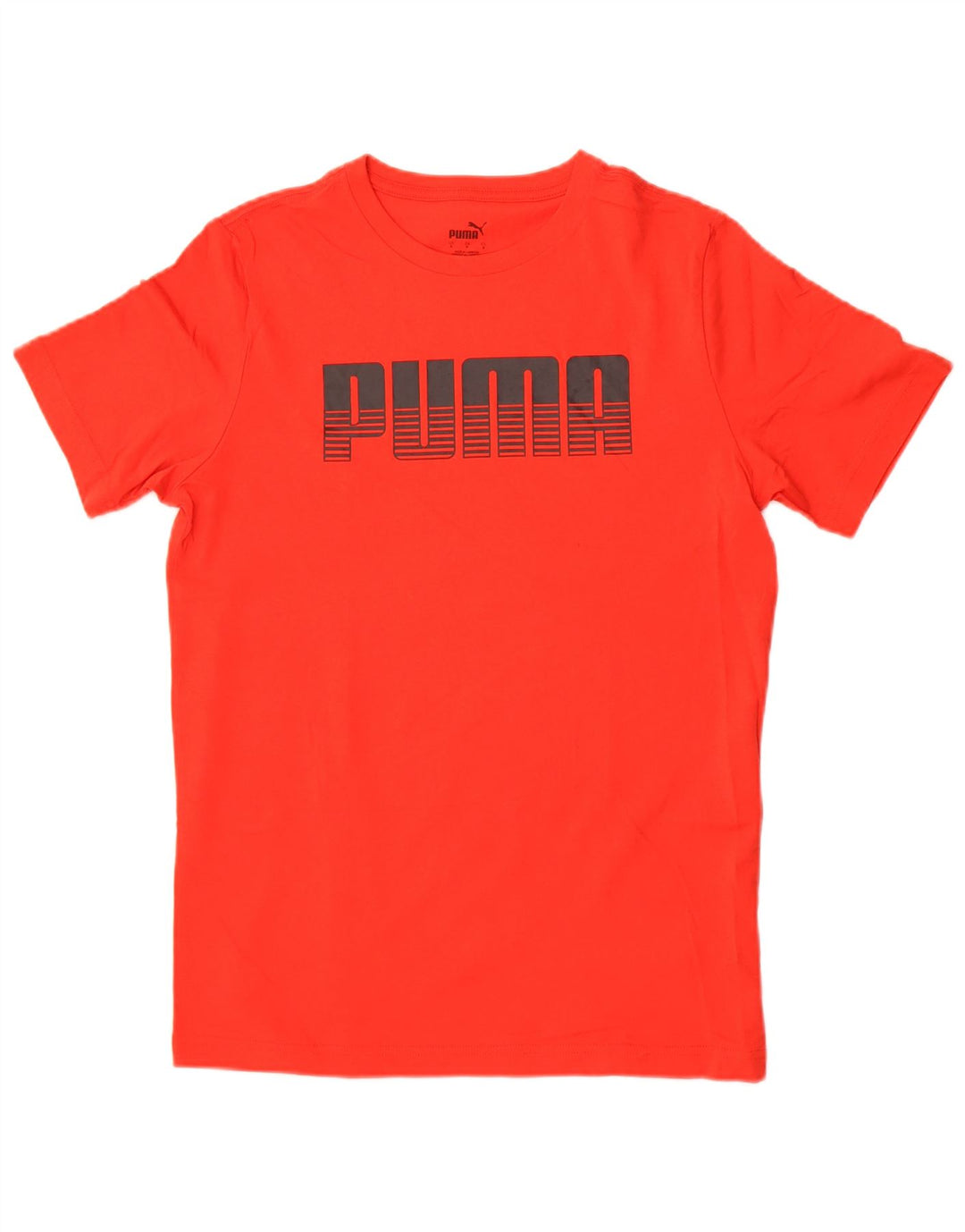 Puma Herre Grafisk T-Shirt Top Lille Rød Bomuld