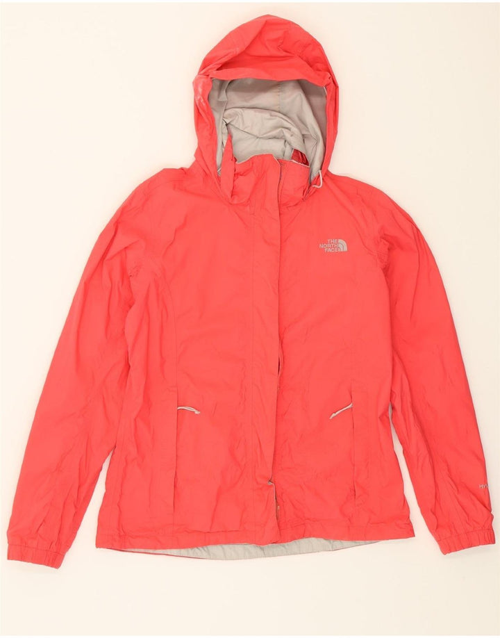 THE NORTH FACE Womens Hooded Rain Jacket UK 14 Medium Pink Polyester Vintage The North Face and Second-Hand The North Face from Messina Hembry 