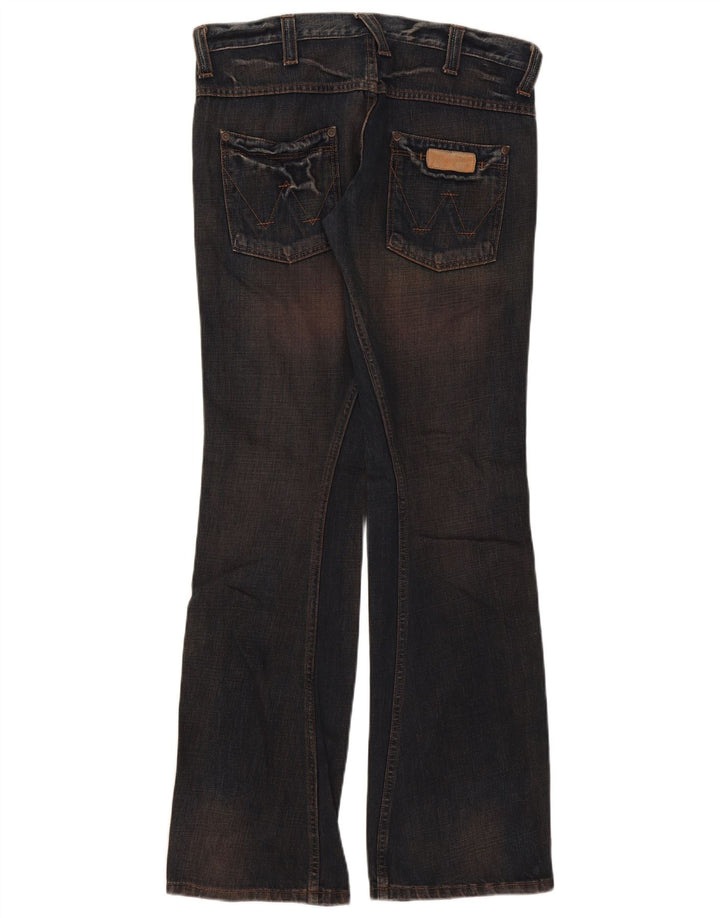 Wrangler Herre Sharkey Bootcut Jeans W32 L34 Marineblå Bomuld