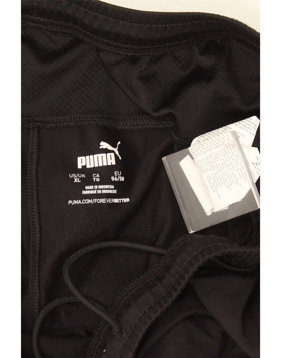 Puma Træningsdragtsbukser til mænd XL Sort Polyester