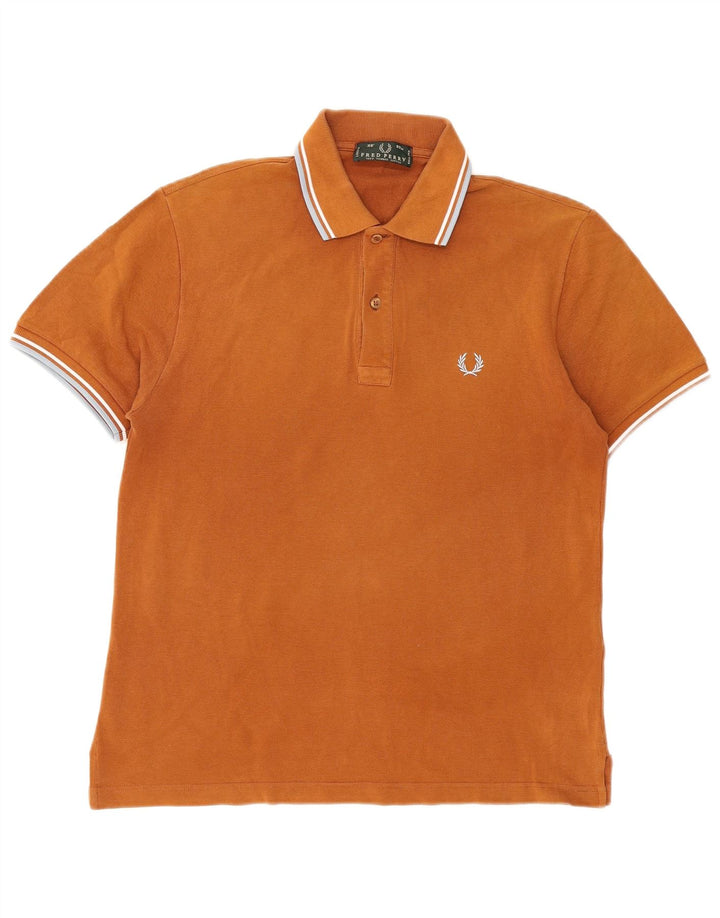 Fred Perry Herre poloshirt Lille brun stribet bomuld