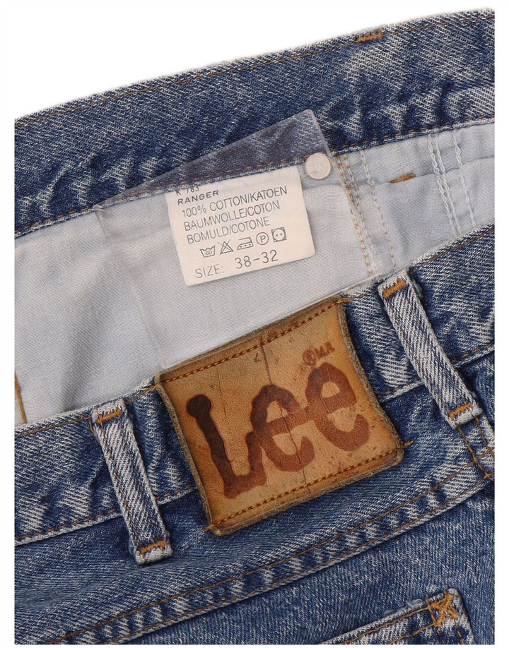 Lee Herre Ranger Straight Jeans W38 L32 Blå Bomuld