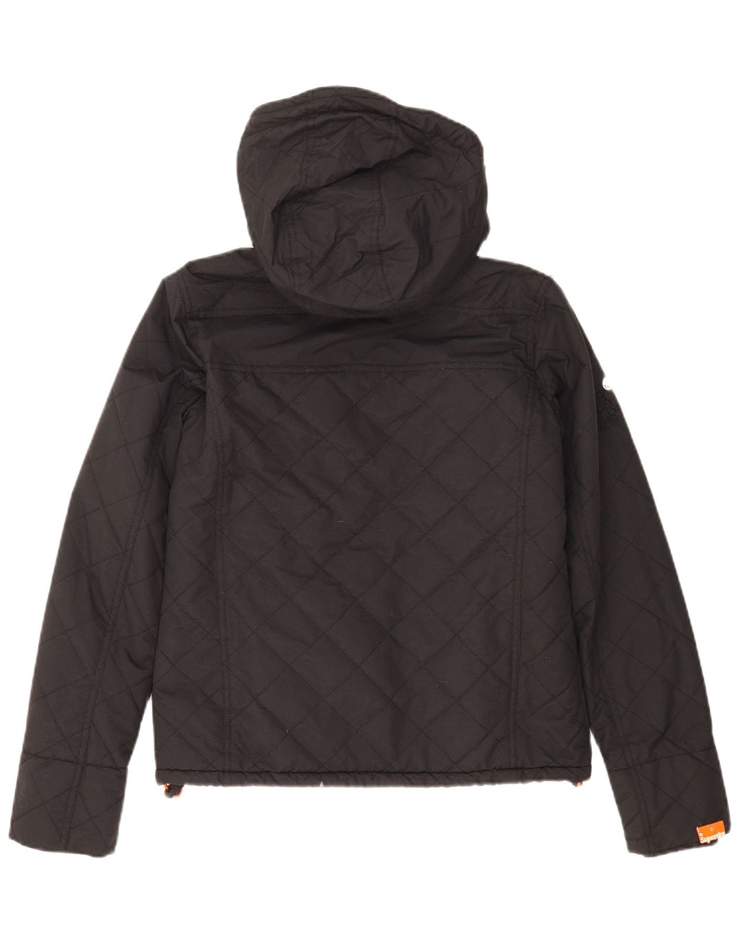Superdry Windcheater hættejakke til mænd UK 36 Small Black