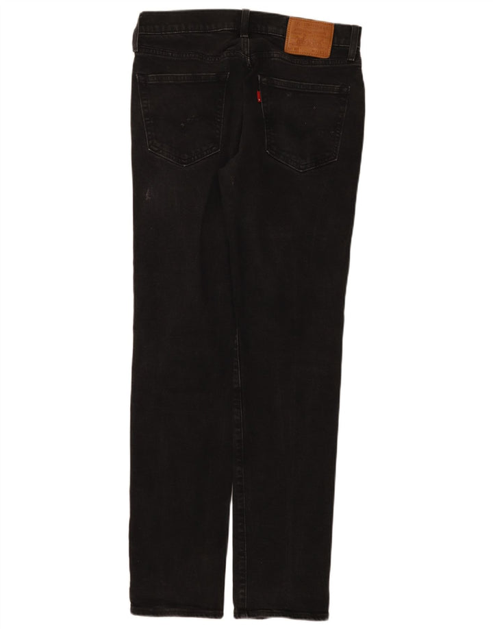 Levi's Herre 511 Slim Jeans W31 L32 Sort Bomuld