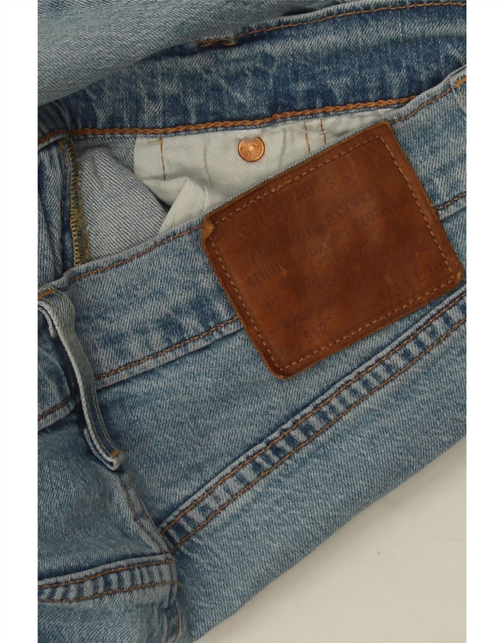 Levi's Herre 512 Slim Tapered Jeans W31 L30 Blå