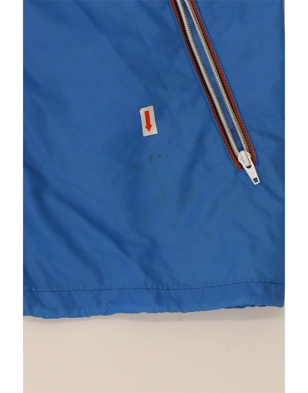 K-WAY Womens Rain Jacket UK 10 Small Blue Polyamide Vintage K-Way and Second-Hand K-Way from Messina Hembry 