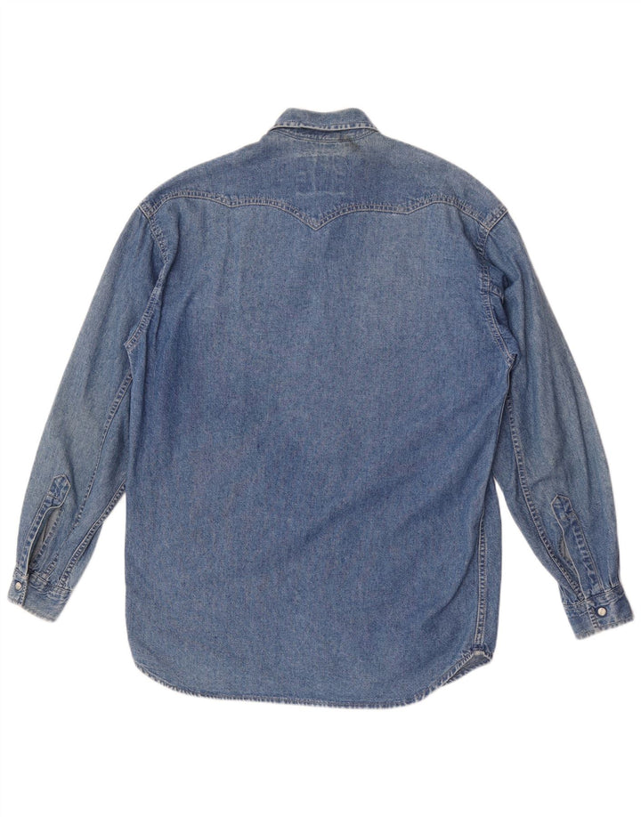 Levi's denimskjorte til mænd, lille blå