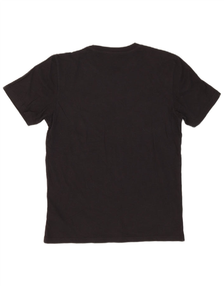 Lee Herre Regular Fit grafisk T-shirt top lille sort bomuld
