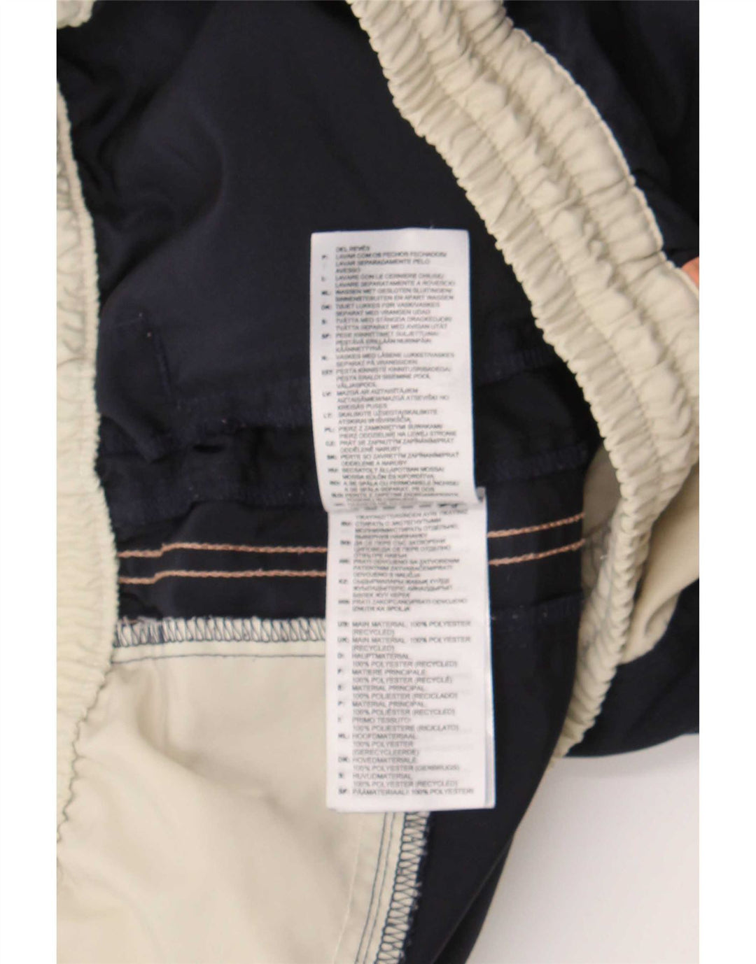 Adidas Badeshorts til mænd Medium Navy Blue Colourblock Polyester