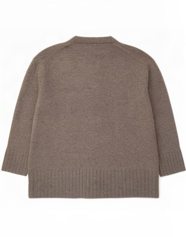 Zara Dametrøje med rund hals DK 14 Medium Grey Flecked Acryl