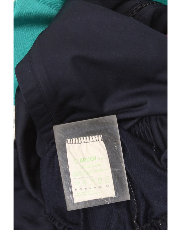 Brugi Herre USA Grafisk træningsdragt Topjakke Medium Navy Blue Colourblock