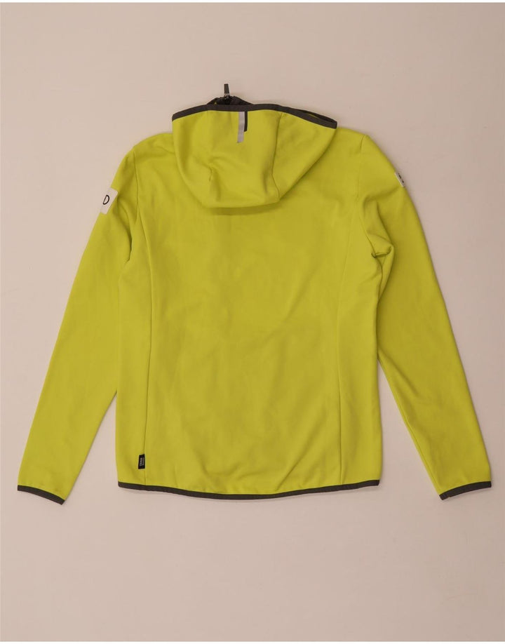 Colmar Hættetrøje med lynlås til kvinder UK 14 Medium Gul Polyester