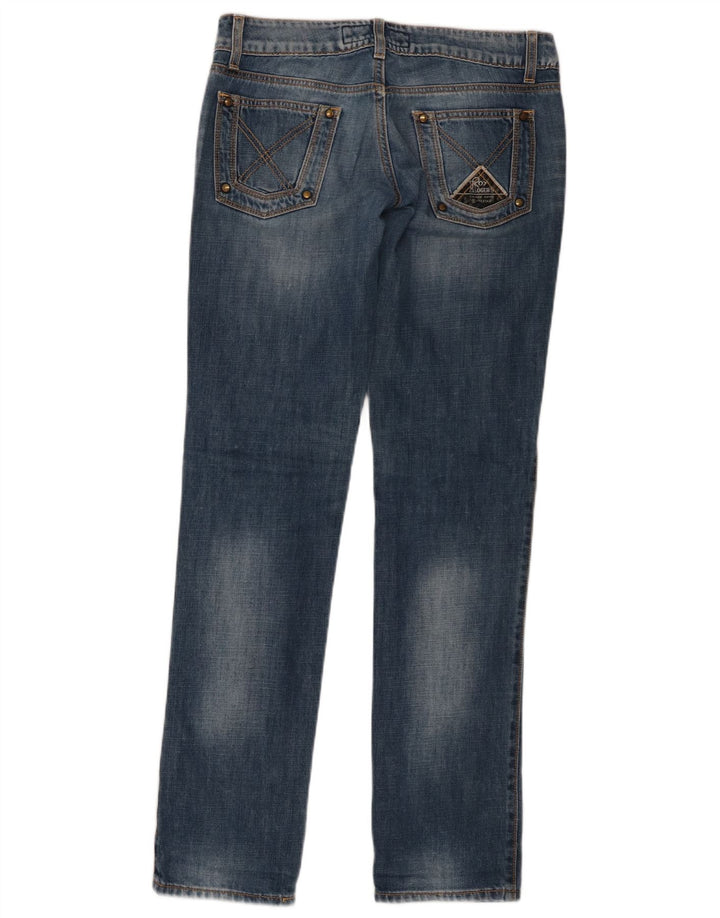 Roy Rogers lige jeans til kvinder W28 L33 blå bomuld