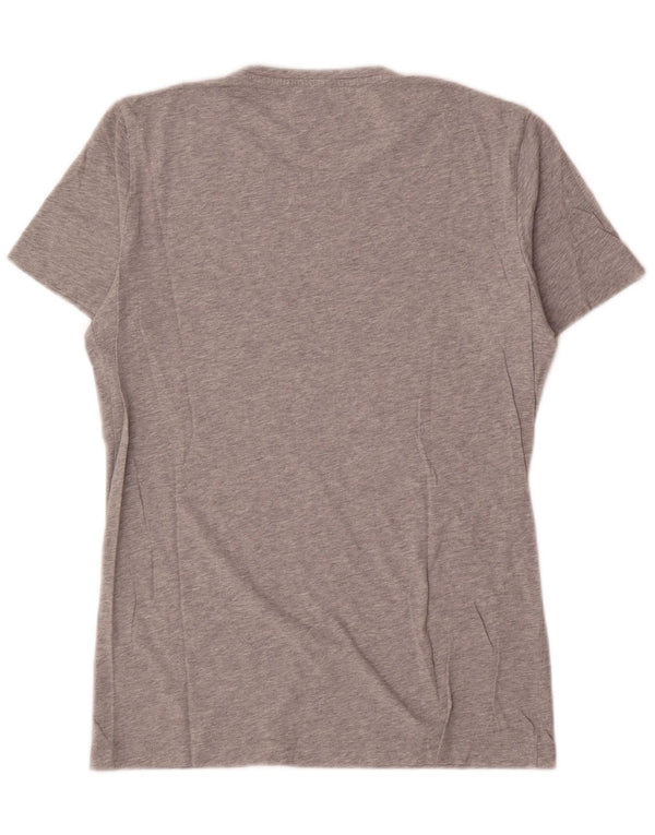 Calvin Klein Jeans Herre grafisk T-shirt Top Medium Grey Flecked