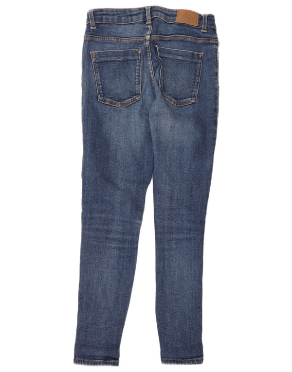Zara Dame Skinny Jeans EU 36 XS W26 L28 Blå Bomuld