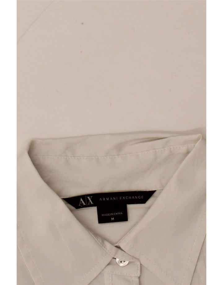 ARMANI EXCHANGE Dameskjorte UK 12 Medium White