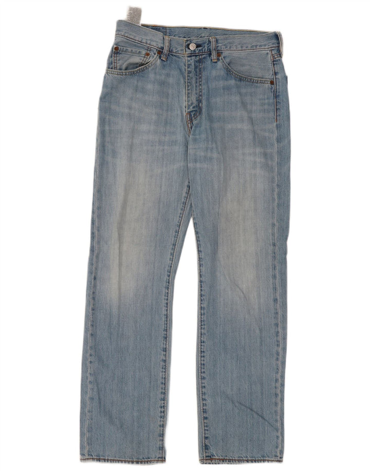 Levi's Herre 751 Straight Jeans W32 L32 Blå Bomuld