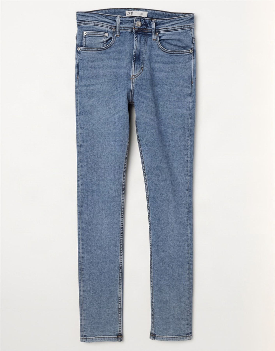 Zara Herre Slim Jeans EU 36 XS W29 L30 Blå