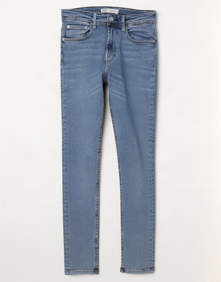 Zara Herre Slim Jeans EU 36 XS W29 L30 Blå