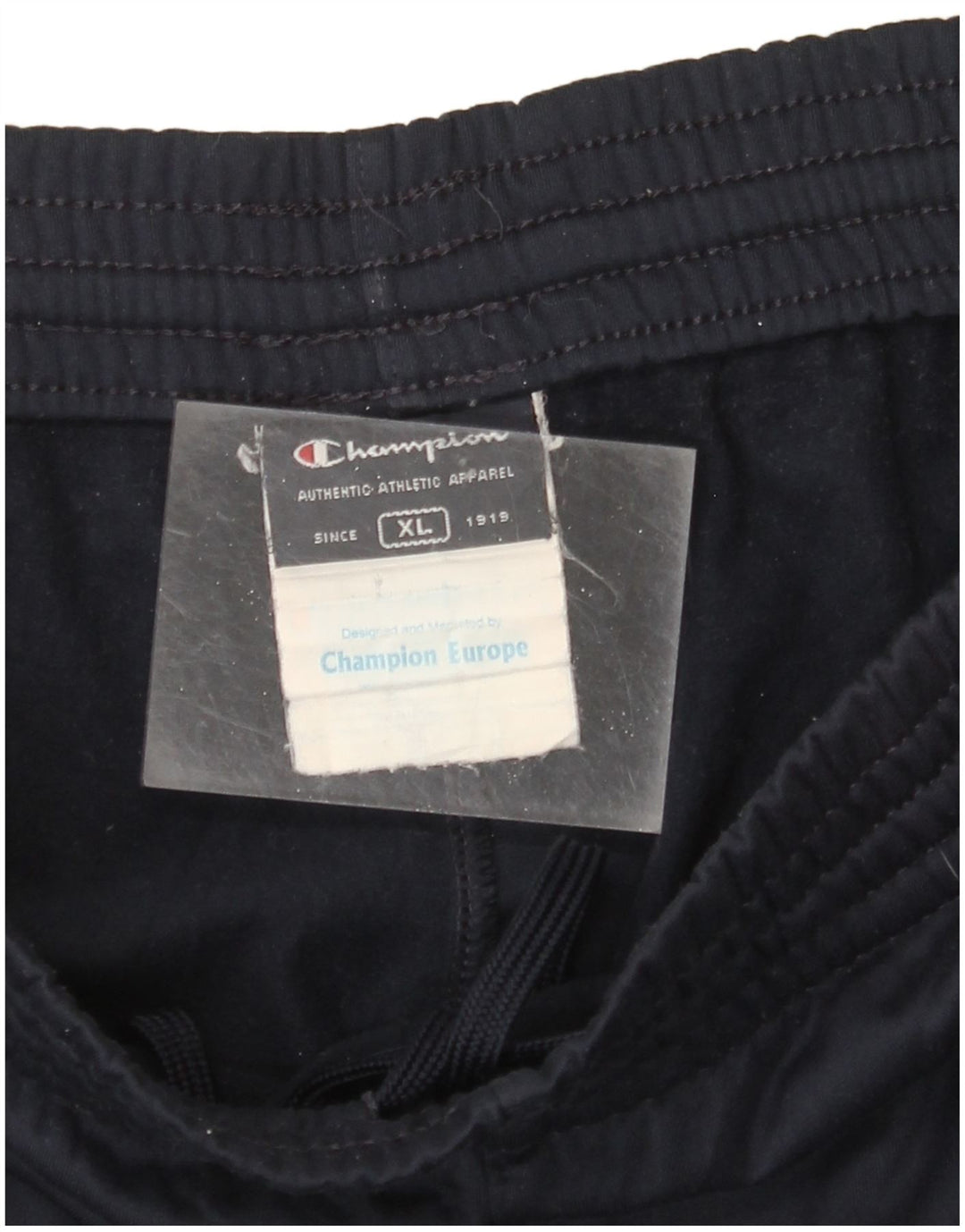 CHAMPION Mens Tracksuit Trousers XL  Navy Blue Polyester