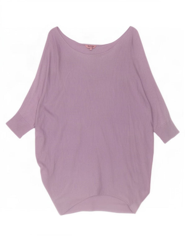 Phase Eight Dame 3/4-ærmet Boat Neck sweater UK 10 Small Purple