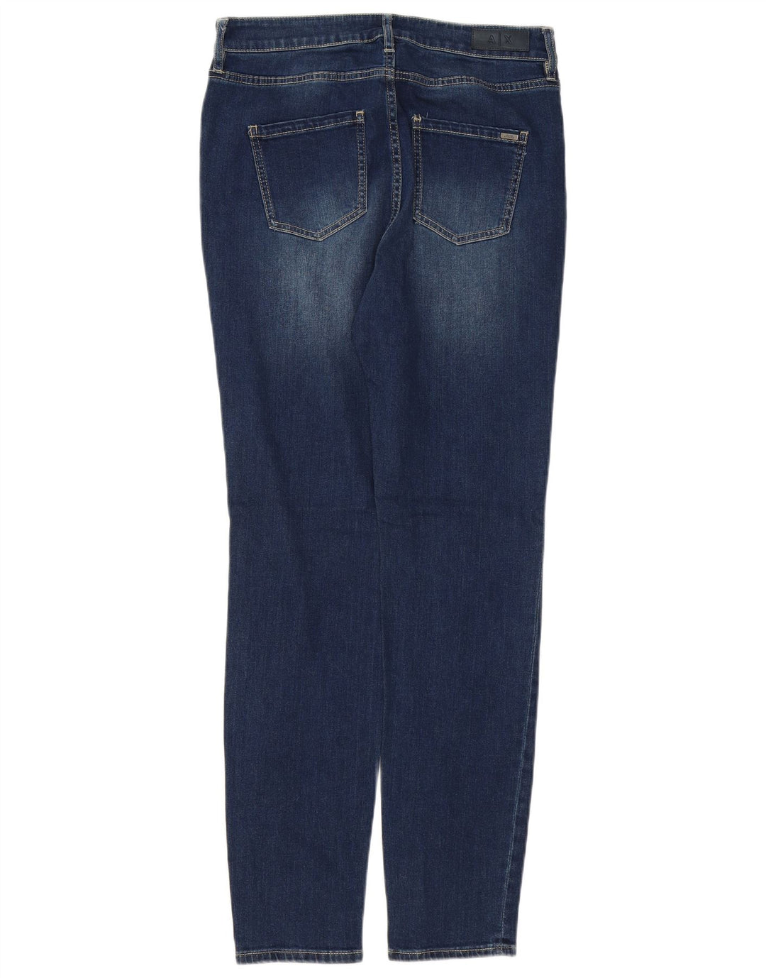 ARMANI EXCHANGE Womens Skinny Jeans W30 L30 Blue Cotton