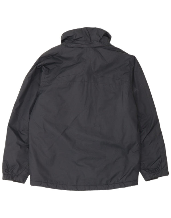 Columbia Boys Windbreaker Jacket 14-15 År Sort Nylon