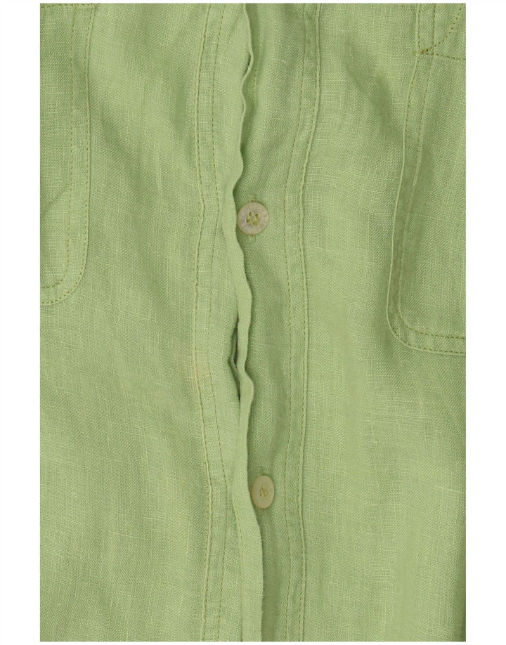 Trussardi Kortærmet Herreskjorte 2XL Grøn