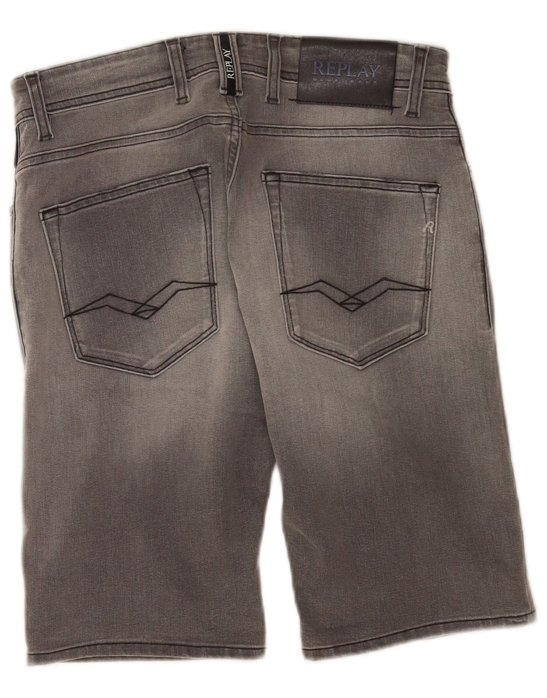 Replay Herre Larston Denim Shorts W30 Medium Grå Bomuld
