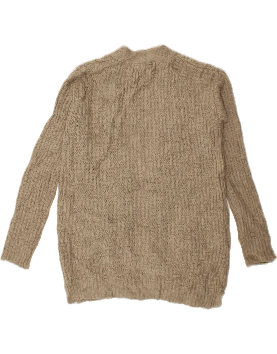 MOSSIMO Womens Cardigan Sweater UK 10 Small Grey Acrylic Vintage Mossimo and Second-Hand Mossimo from Messina Hembry 