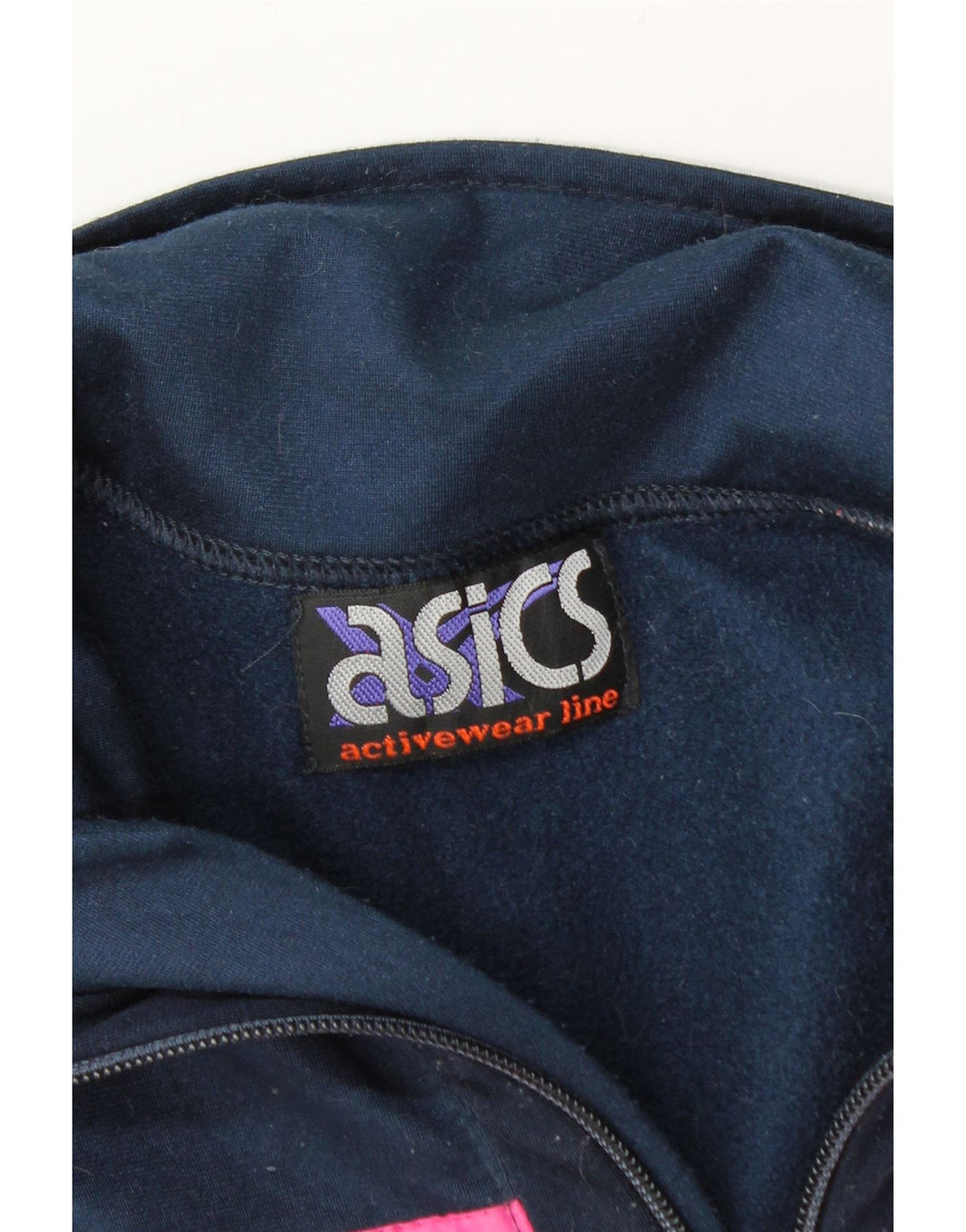 ASICS Herre grafisk lynlås-sweatshirt Jumper Medium Grey Colourblock