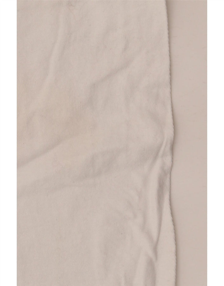 Hard Rock Dame Miami Grafisk T-Shirt Top UK 14 Medium Hvid Bomuld