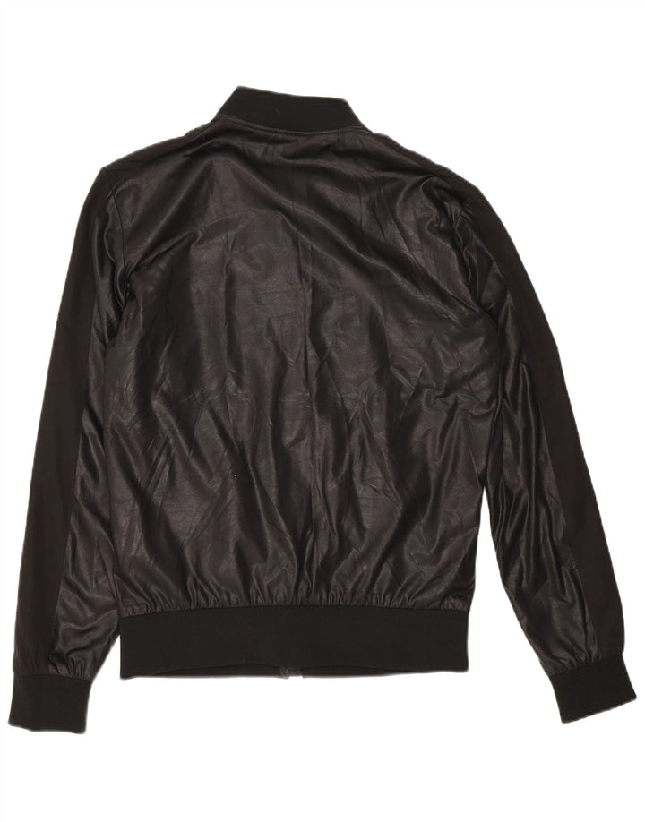Zara Bomberjakke til mænd UK 38 Medium Sort Polyester