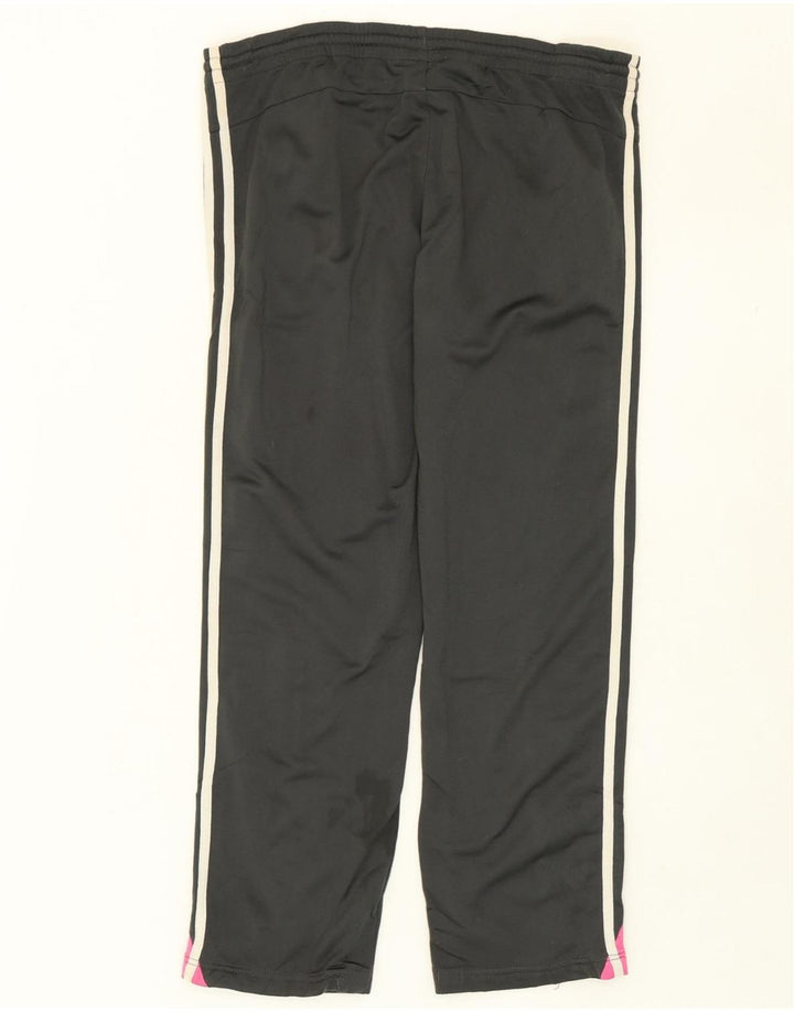 ADIDAS Girls Tracksuit Trousers 15-16 Years  Grey Colourblock Polyester Vintage Adidas and Second-Hand Adidas from Messina Hembry 