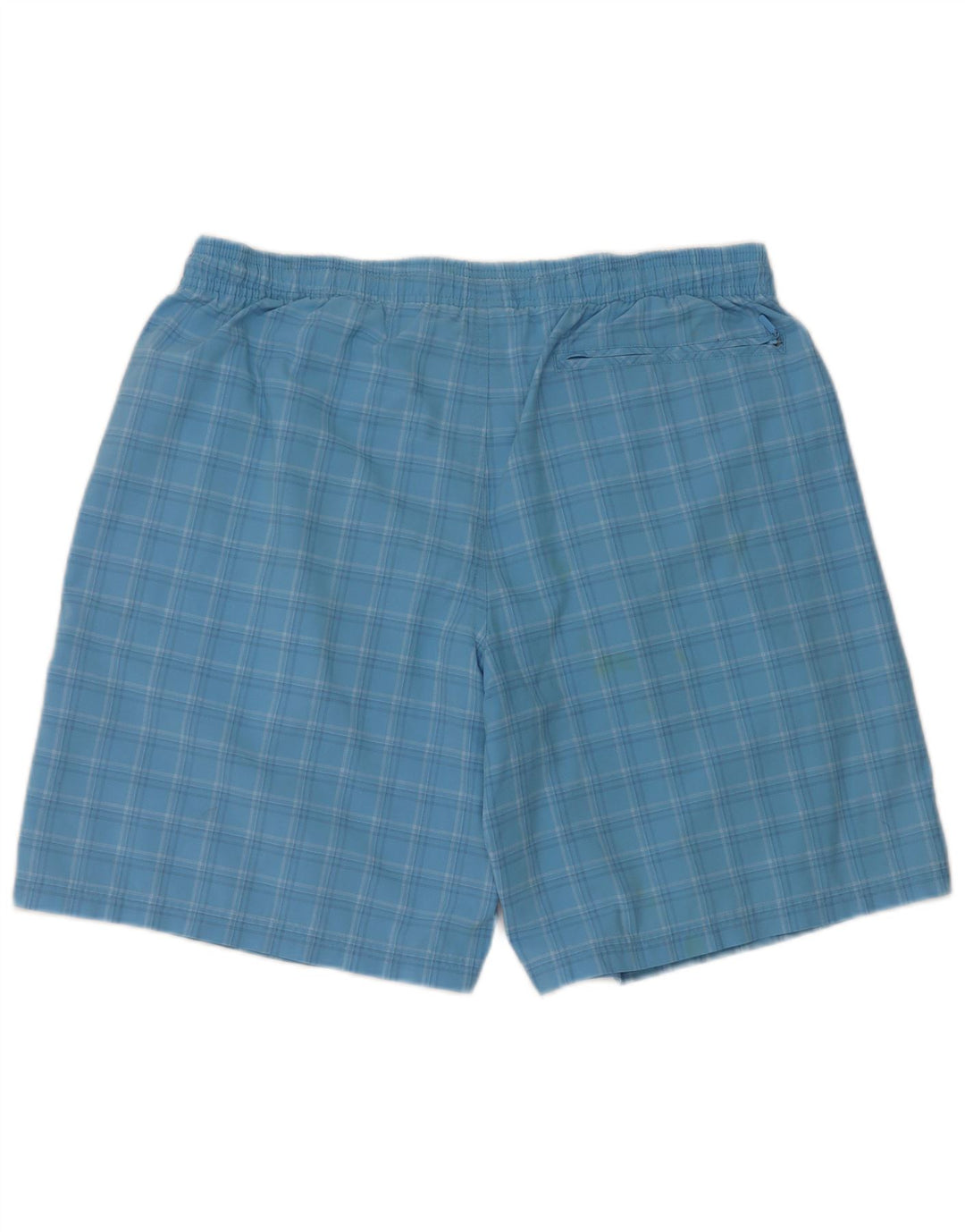 Adidas Badeshorts til mænd store blå ternet polyester
