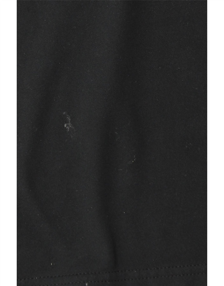 NIKE Herre Dri Fit Pullover med lynlås-hals Træningsdragt Top Medium Sort Colourblock