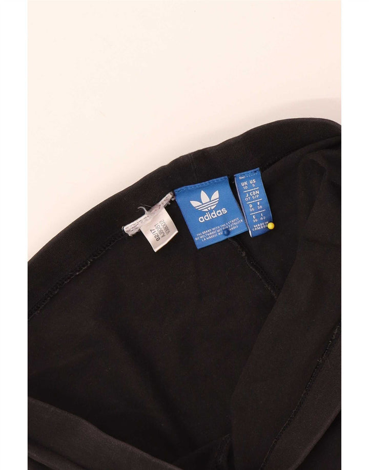 Adidas Graphic Leggings til kvinder UK 10 Small Black